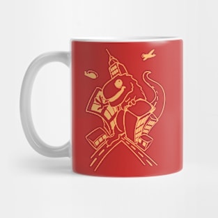 A Rampaging Lizard Mug